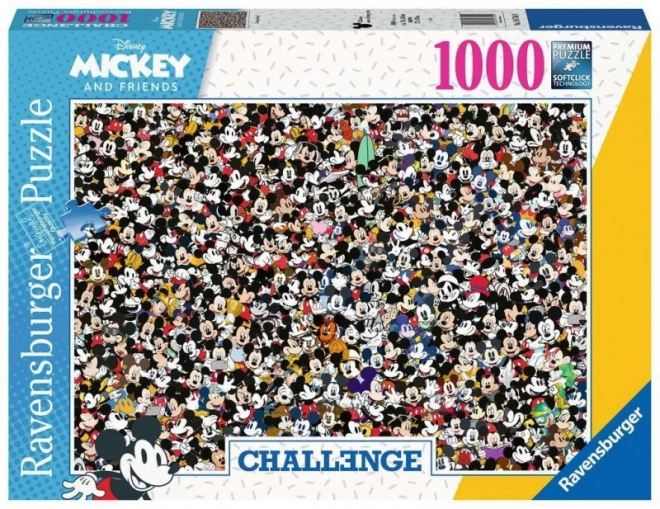 Puzzle provocare Mickey 1000 piese Ravensburger