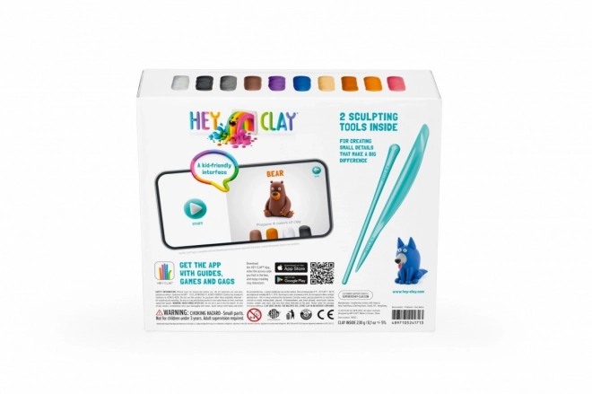 Set Hey Clay Animale din Pădure