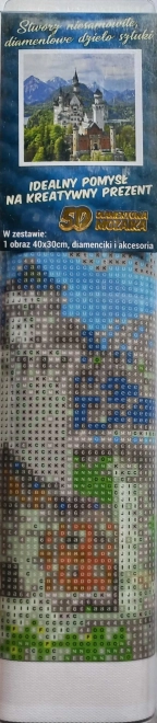 Norimpex Pictură cu diamante Castelul Neuschwanstein