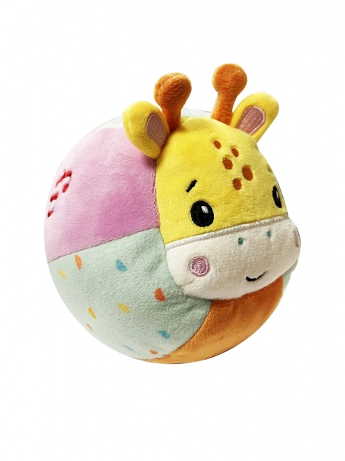 Girafă de țesătură cu clopoțel de la Fisher-Price