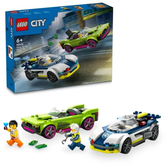 Urmarire cu masina de politie LEGO City