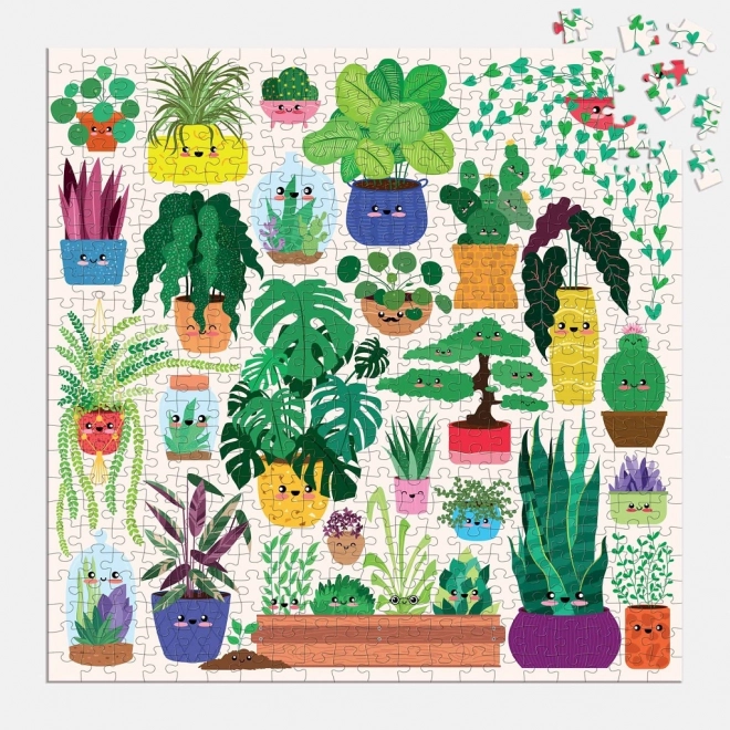 Puzzle plante fericite 500 piese