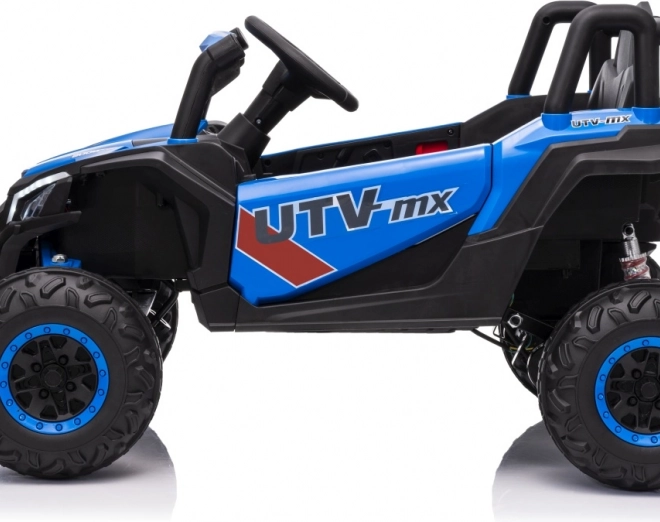 Vehicul electric pentru copii Buggy Madman UTV-MX albastru
