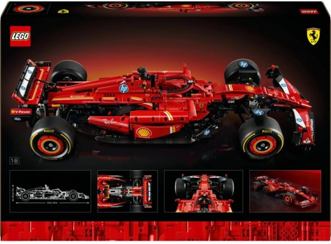 LEGO Technic Ferrari SF-24 F1 pentru adulți