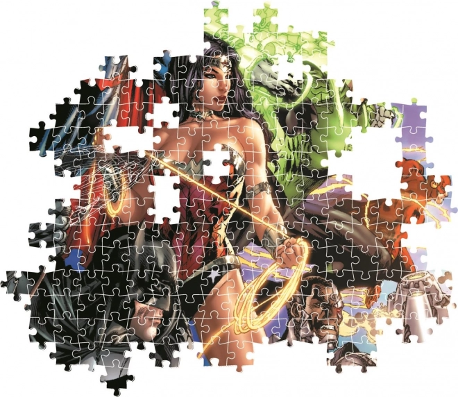 Puzzle Compact 1000 piese DC Comics Liga Justiției