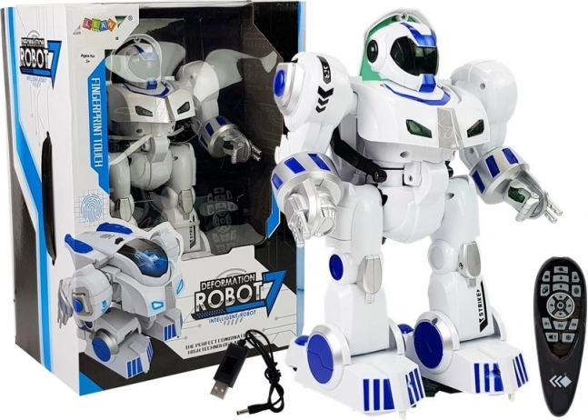 Robot interactiv controlat de la distanță Dans cu amprente