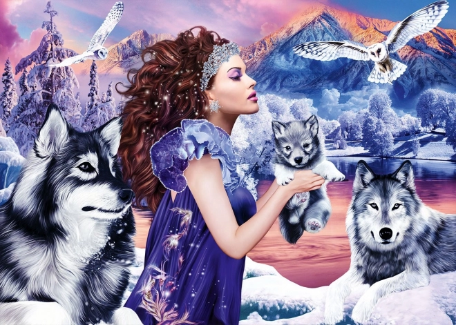 Puzzle Regina Lupilor 1000 piese