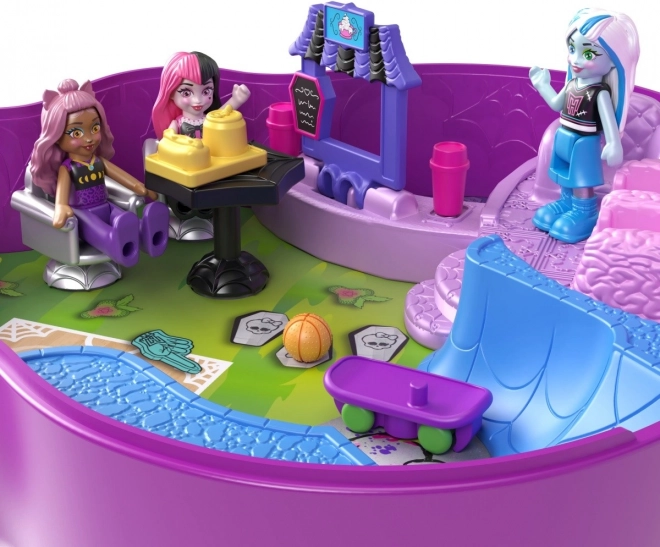 Set compact Polly Pocket și Monster High