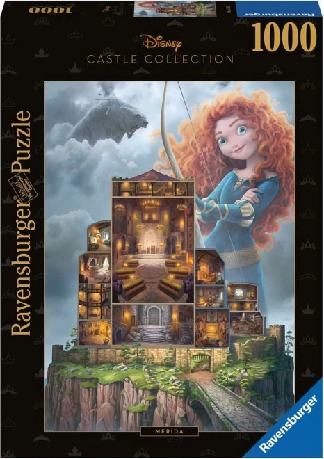 Puzzle Ravensburger castele Disney: Merida 1000 de piese