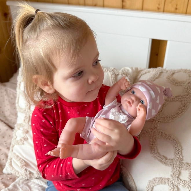 Păpușă adorabilă Woopie Royal în ținută roz 36 cm