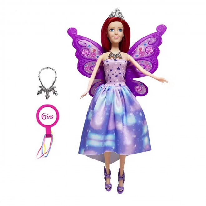 WOOPIE Set 4 Prințese Magice - Cutie Păpuși 4 în 1 cu Accesorii
