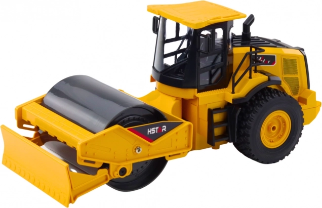 Compactor de construcții telecomandat galben