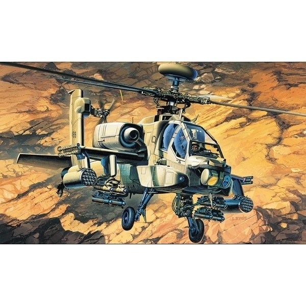 Elicopter academia AH-64A Apache