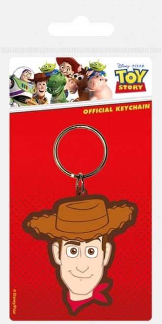 Breloc din cauciuc Toy Story - Woody