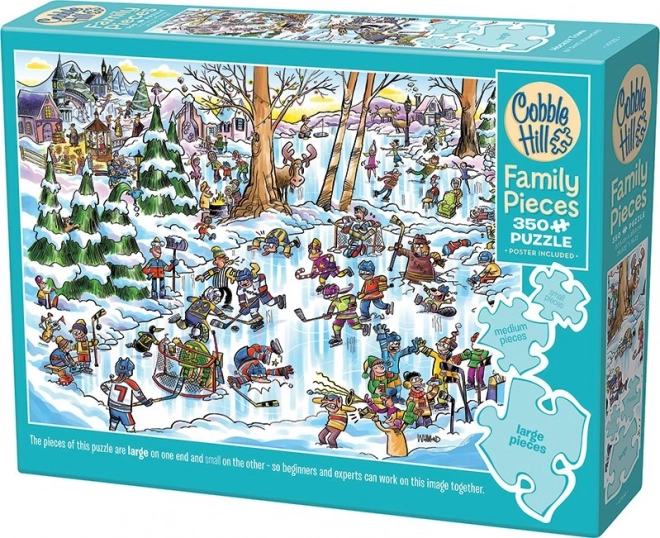 Puzzle de familie orașul hocheiului COBBLE HILL