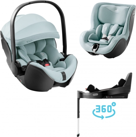 Scaun auto Britax Römer Baby-Safe Pro Style și Dualfix 5Z