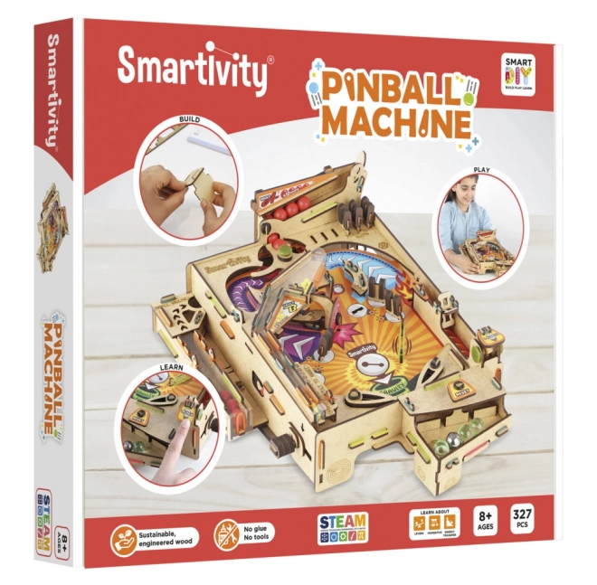 Smartivity pinball din lemn sustenabil