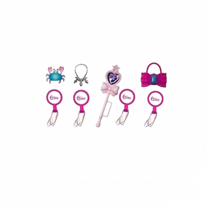 WOOPIE Set 4 Prințese Magice - Cutie Păpuși 4 în 1 cu Accesorii