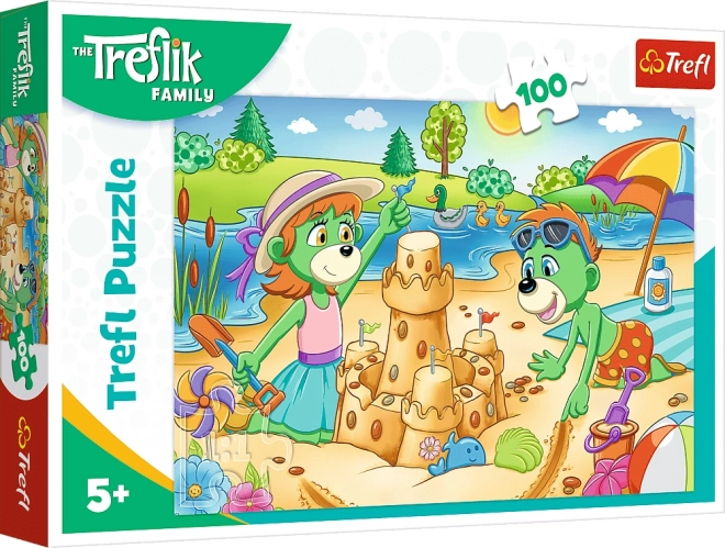 Puzzle Treflíci ziua Treflíkilor 100 piese