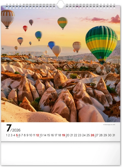 Calendar de perete Inspirație 2026