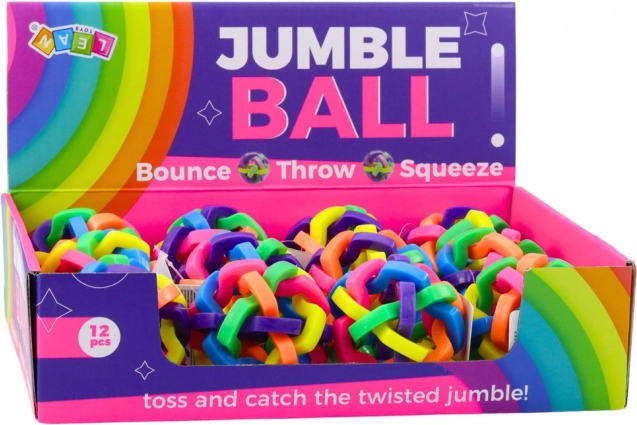 Minge colorată Jumble Ball 7,5 cm