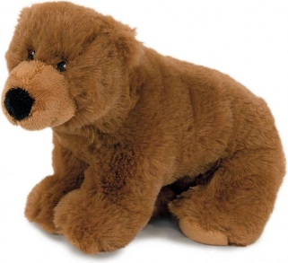 Ursuleț de pluș maro 20 × 13 cm pentru bebeluși