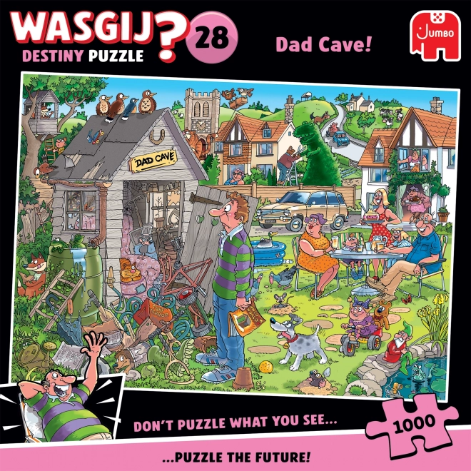 Puzzle Wasgij Destiny: Refugiul lui Tătic 1000 de piese