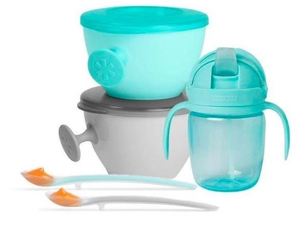 Set de servire Easy-Feed Teal/Grey