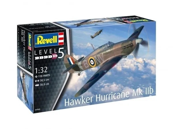 Model avion Hawker Hurricane MK IIB 1/32