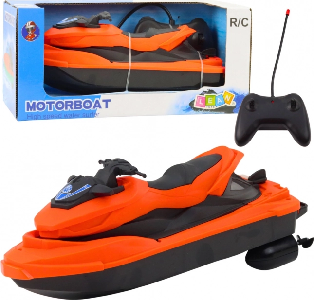 Scuter acvatic RC de curse 1:42 portocaliu