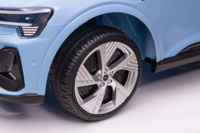 Audi E-Tron Mașină cu baterie albastră QLS-6688