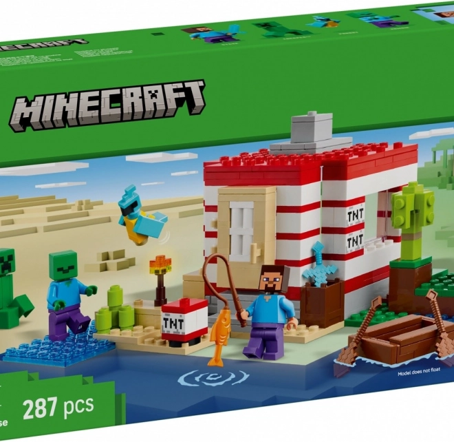 Casă TNT în junglă LEGO Minecraft