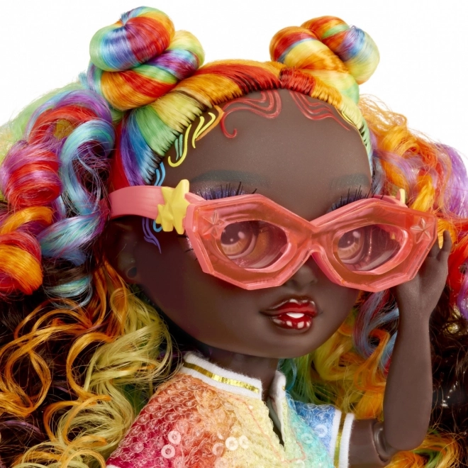 Păpușa Rainbow High Creative Crystals Iris Bow