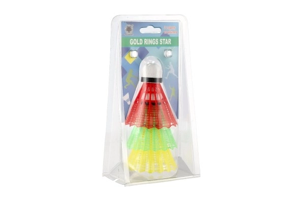 Set mingi colorate de badminton din plastic