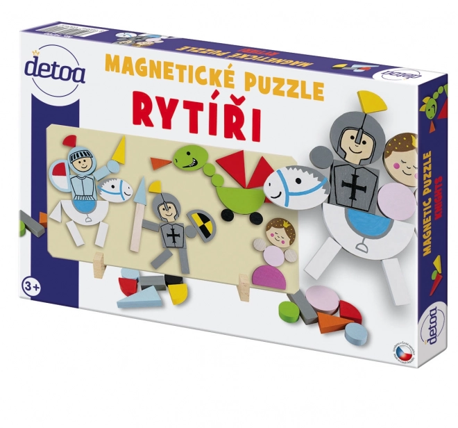 Puzzle Magnetice Cavalerii