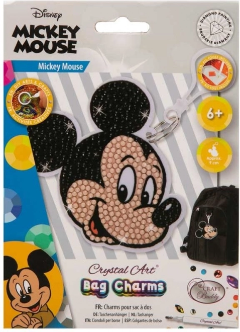 Crystal Art pandantiv Mickey Mouse