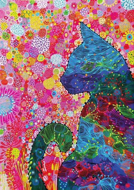 Puzzle Pisicuța Gânditoare 1000 de Piese