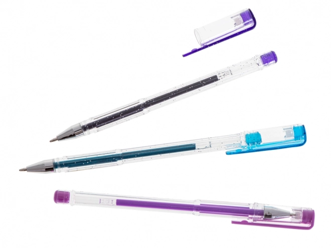 Set de pixuri gel cu sclipici 50 bucăți