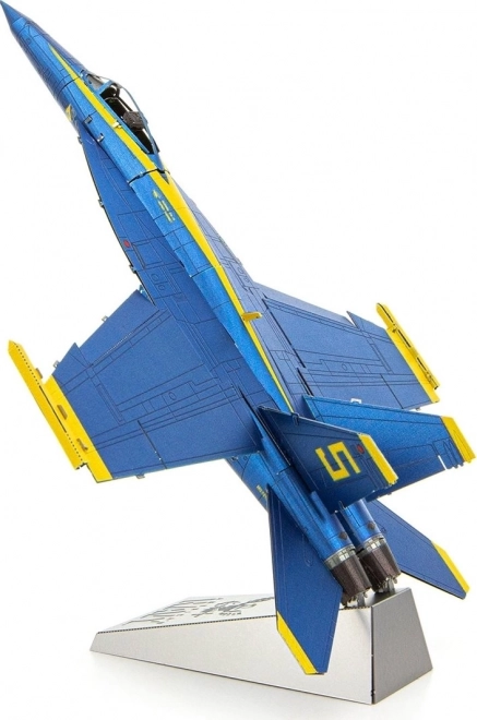 Puzzle 3D Metal Earth Avion F/A-18 Super Hornet - Blue Angels