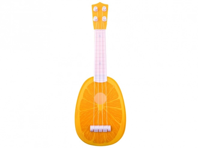 Ukulele de fructe pentru copii – portocalie