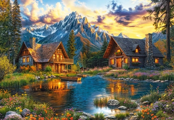 Puzzle Seară de vară 1000 piese CASTORLAND