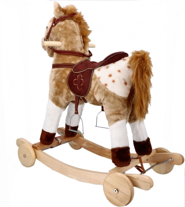 Cal de legăn Mustang cu roți
