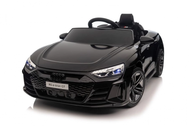 Mașinuță electrică pentru copii Audi RS e-tron GT neagră