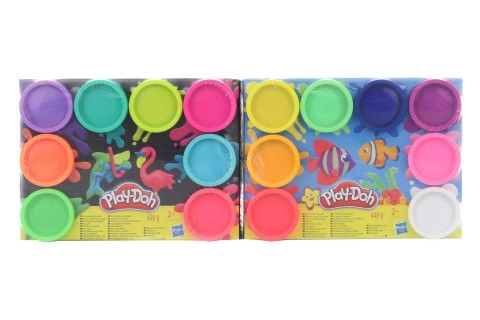 Set Neon Play-Doh 8 Culori