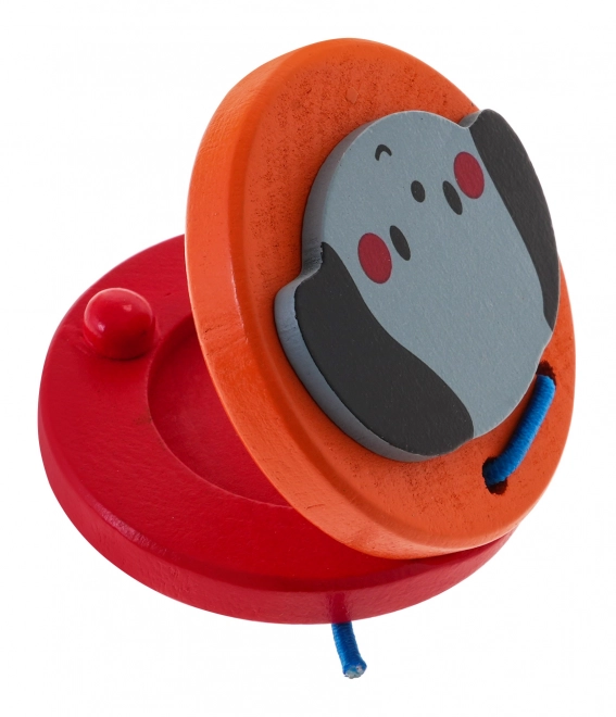 Set instrumente muzicale din lemn pentru copii 2+ cu rucsac
