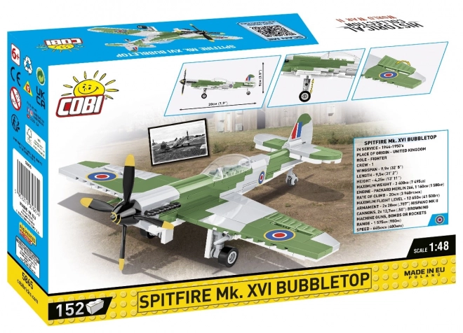 Model Spitfire Mk. XVI bubbletop din Cobi