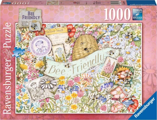 Puzzle Apicultorul Bee Friendly 1000 de piese