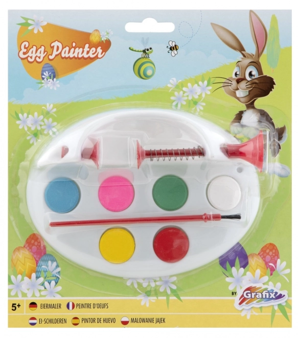 Paleta pentru pictat ouă de Paște cu suport