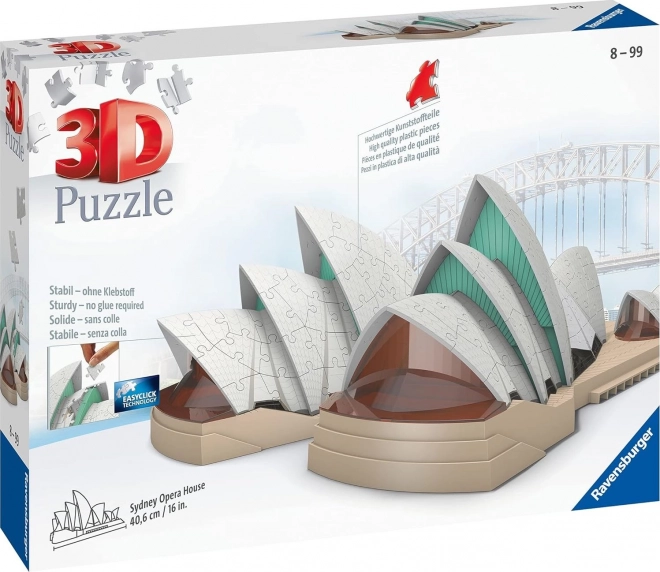 puzzle 3D opera din sydney 216 piese ravensburger