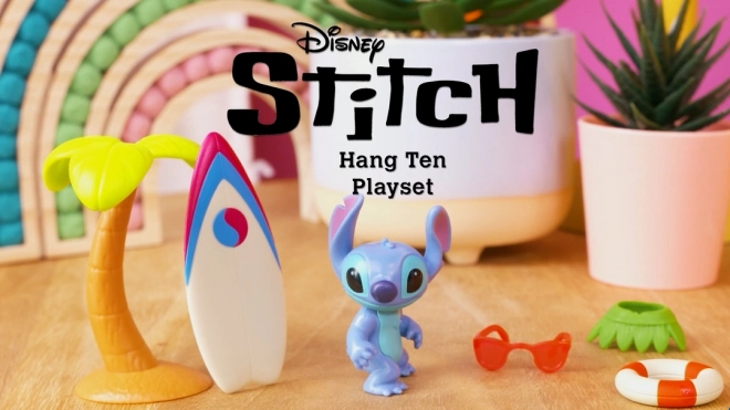 Set figurine Lilo și Stitch Hang Ten